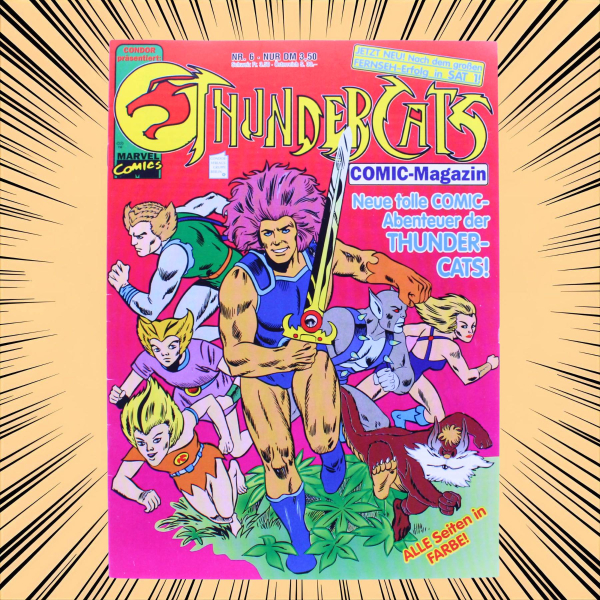 Thundercats Comic Nr. 6 (1992) – Condor | Marvel | hoppla-stuff.de